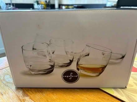 Photo of free Box of 6 wonky novelty glasses (Dorking RH4) #2