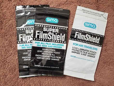 Photo of free 3 FilmShields - protect camera film (DeAnza Blvd - Stvns Crk & 280) #1
