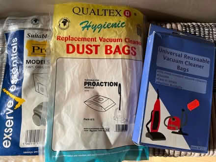 Photo of free Vacuum cleaner dust bags (Edgware HA8) #1
