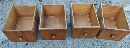 Photo of free 4 Wooden Drawer Boxes (Charlton SE7) #1